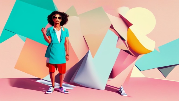 The Evolution of Fashion Influences in Color Prediction Games